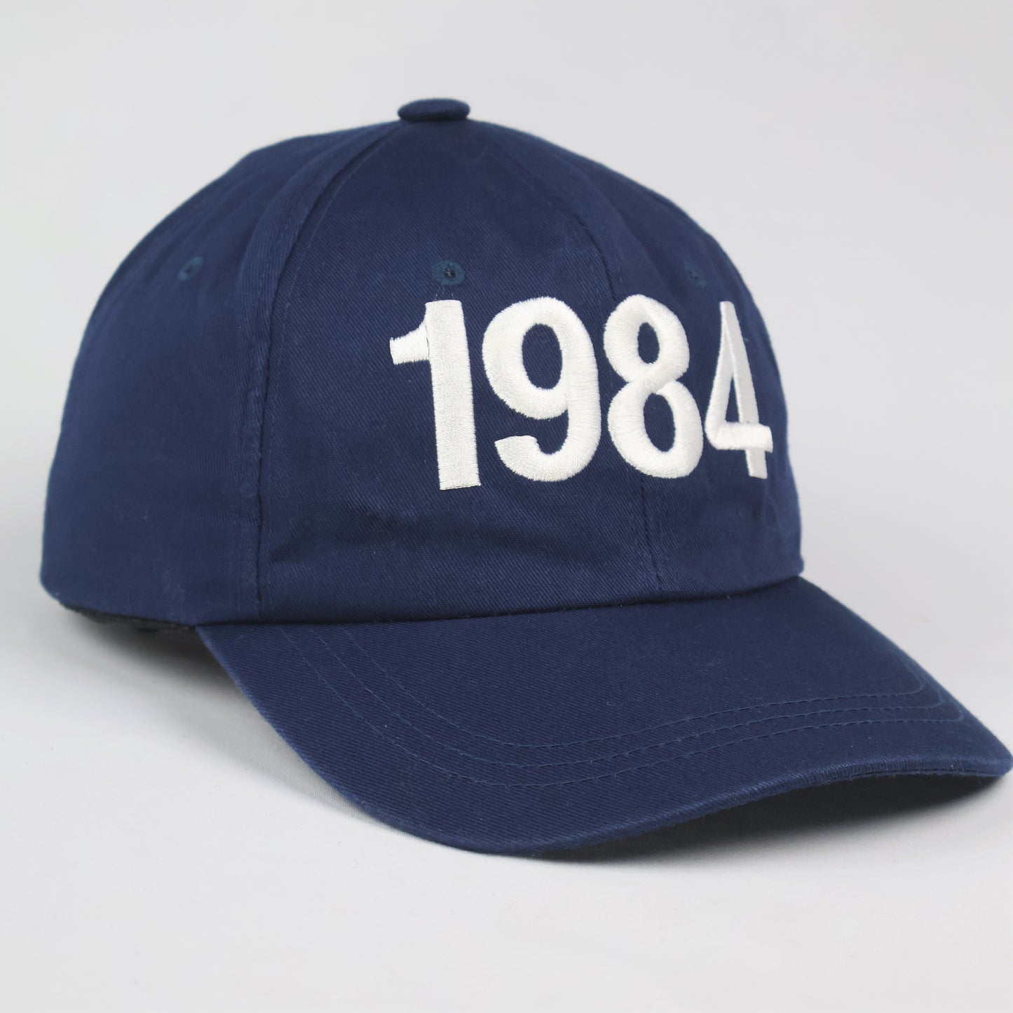 "1984" Embroidered Dad Cap - Navy Blue