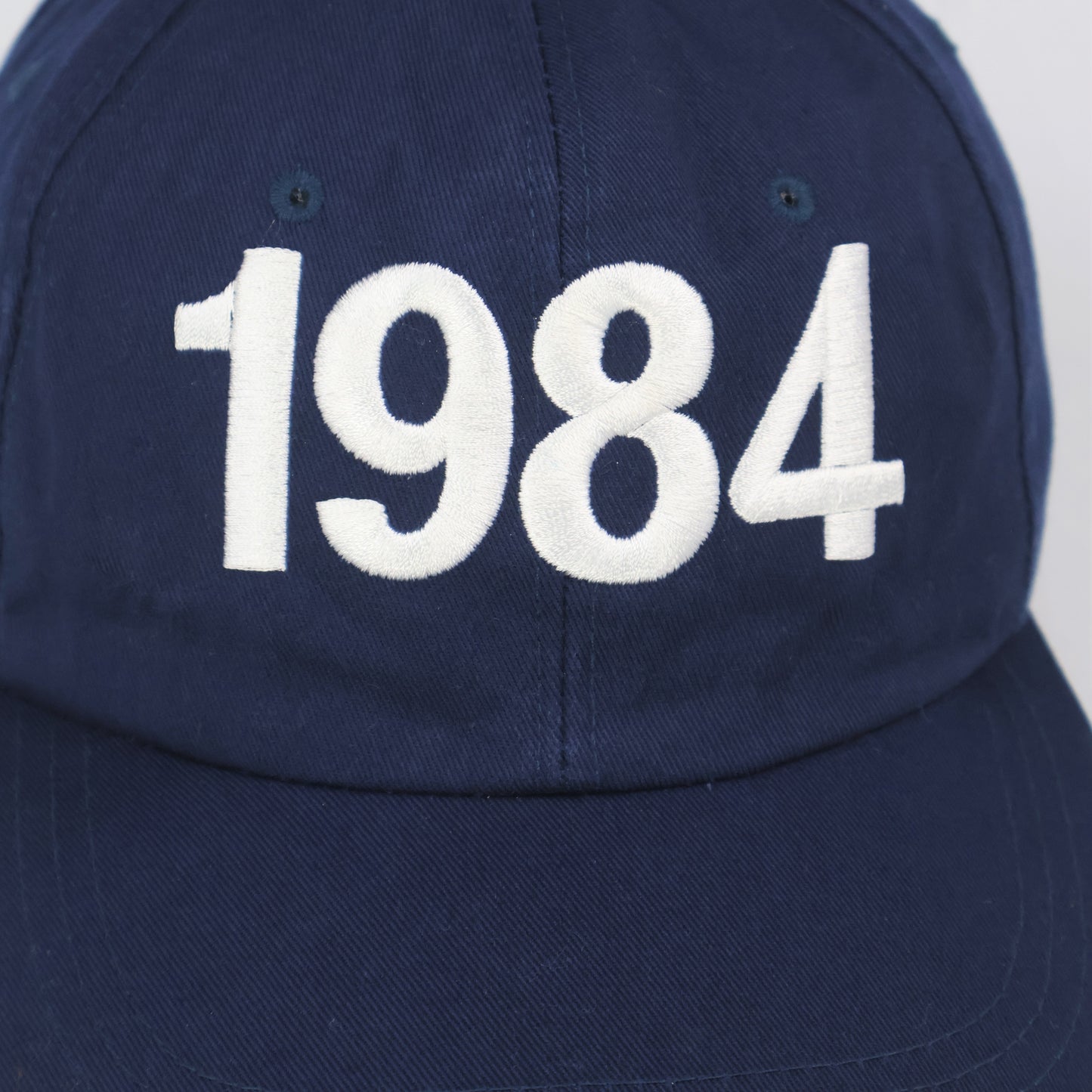 "1984" Embroidered Dad Cap - Navy Blue
