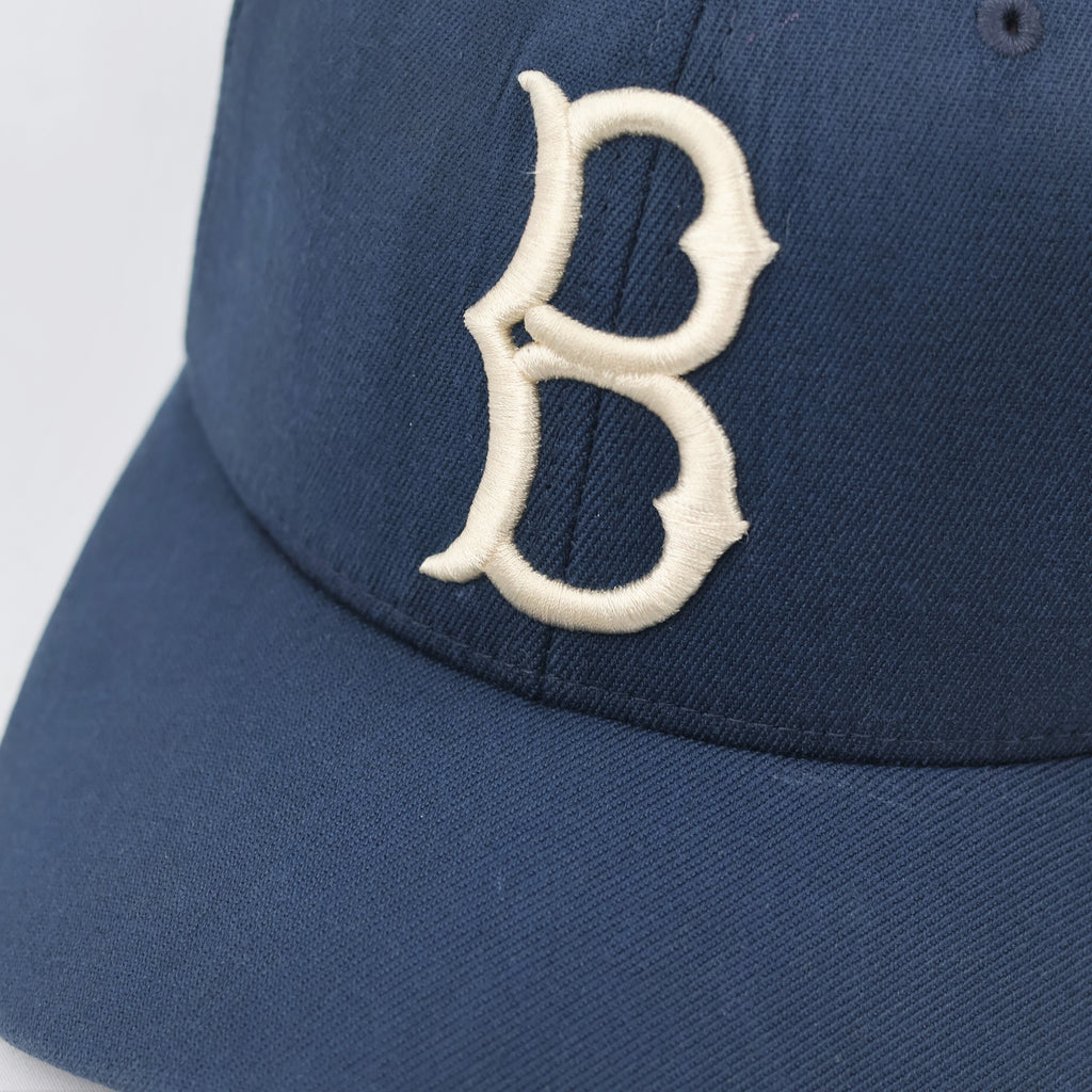 MLB Brooklyn Dodgers Navy Blue Flexfit Thrifted Baseball Cap