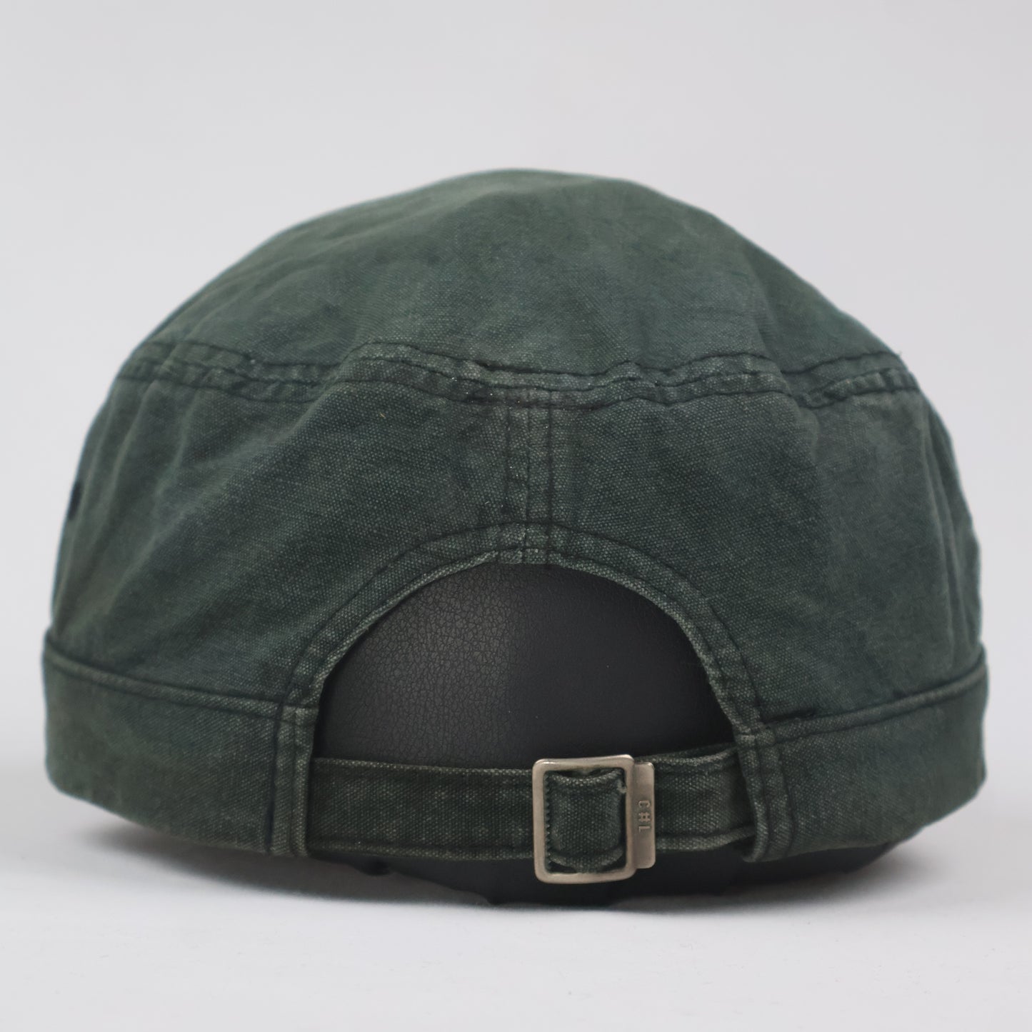 Washed Cotton Cadet Cap - Faded Dark Green