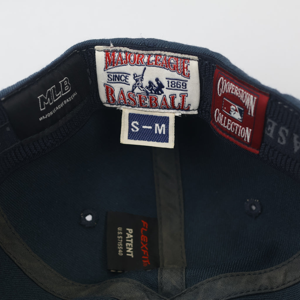 MLB Brooklyn Dodgers Navy Blue Flexfit Thrifted Baseball Cap
