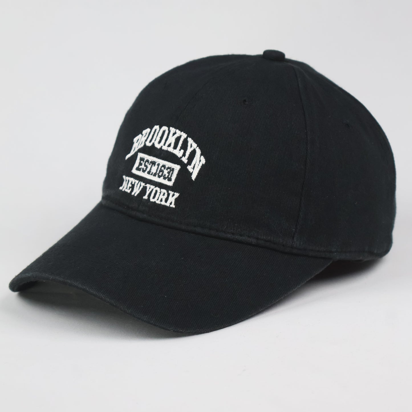 "Brooklyn EST. 1631" Strapback Cap - Black