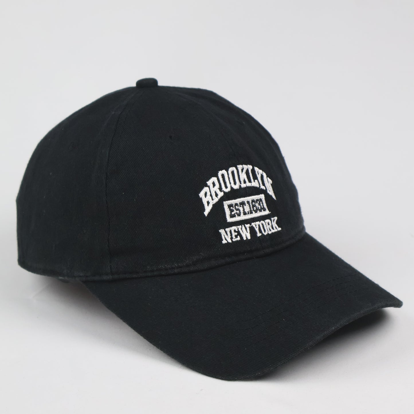 "Brooklyn EST. 1631" Strapback Cap - Black
