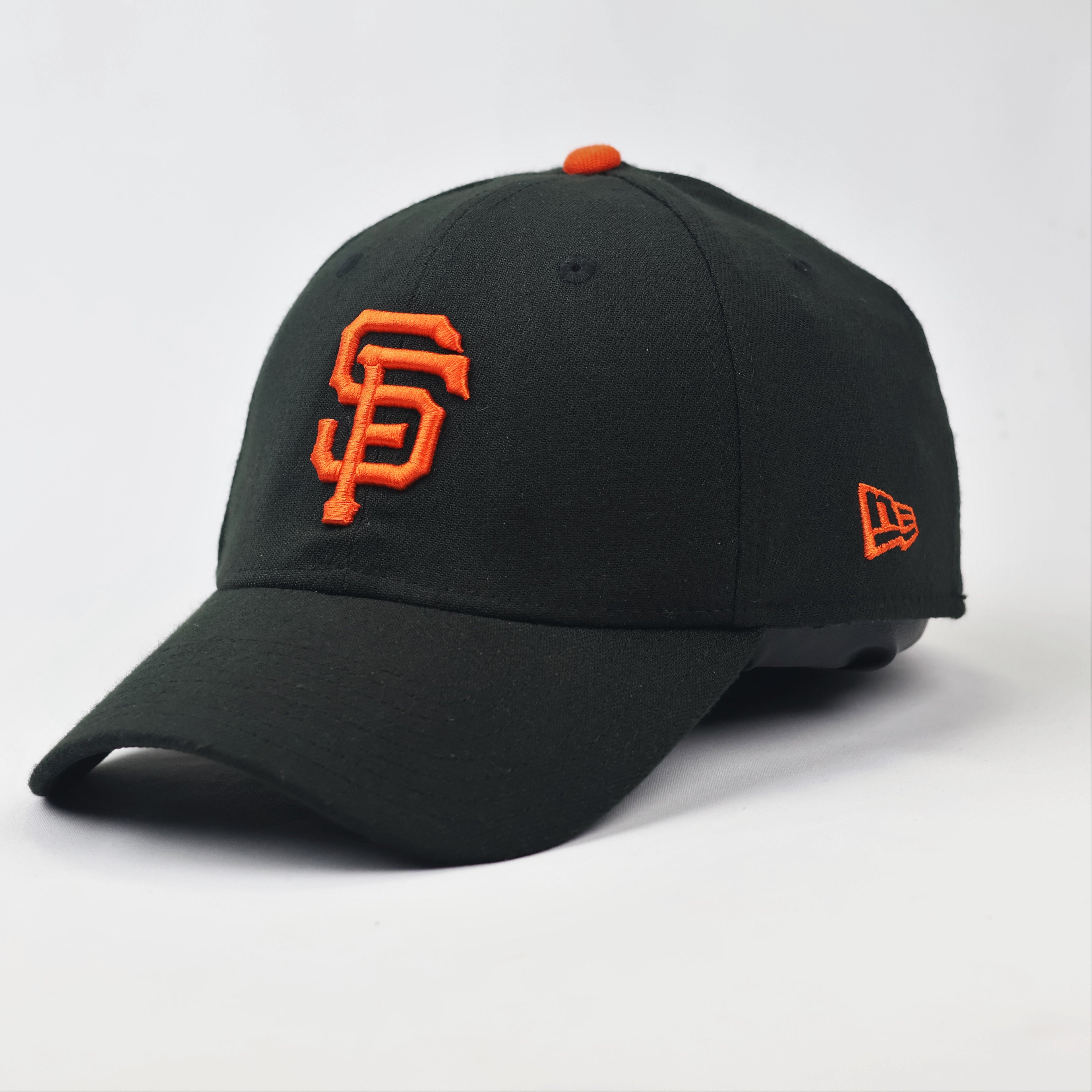 New Era San Francisco Giants Black 39THIRTY Thrifted Fitted Cap