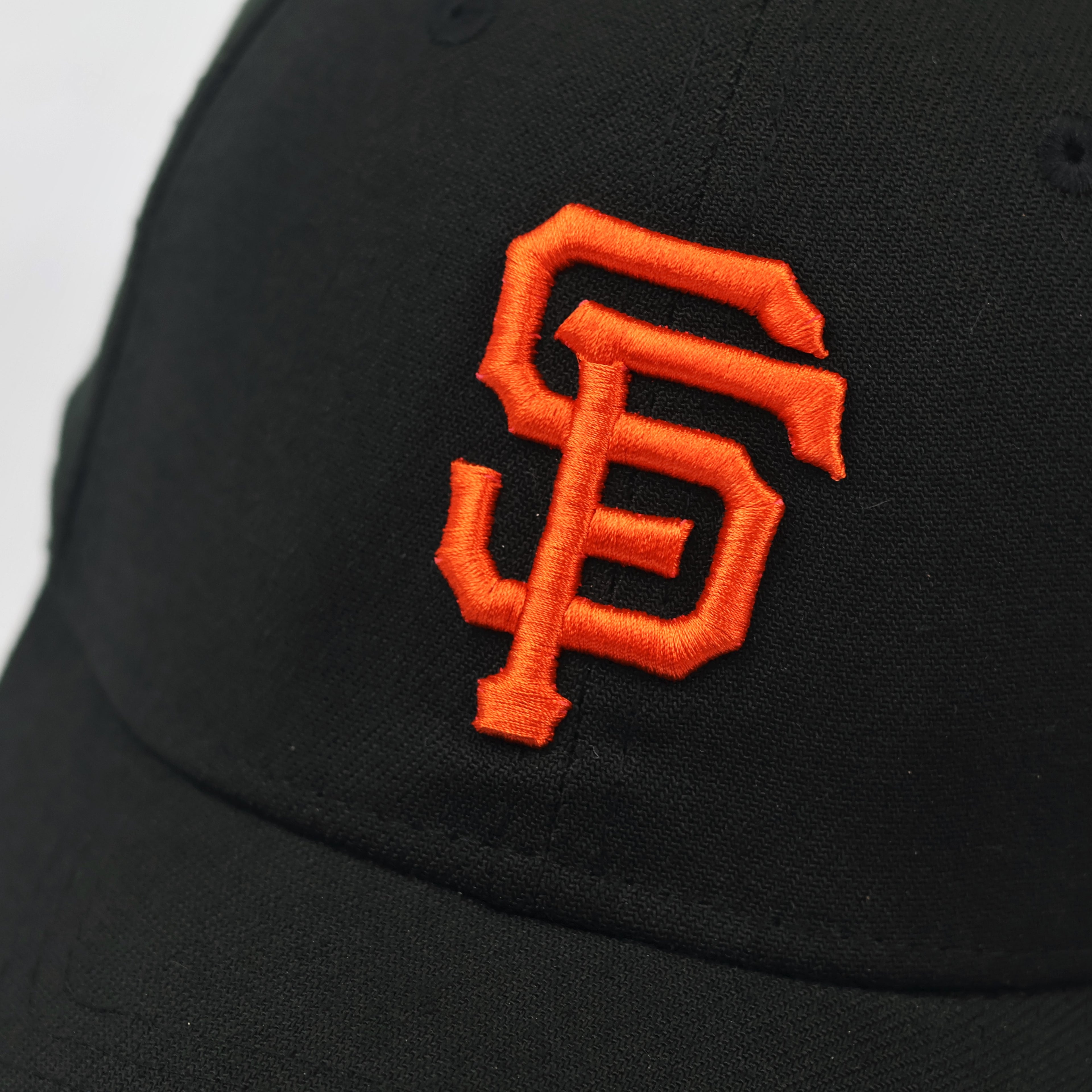 New Era San Francisco Giants Black 39THIRTY Thrifted Fitted Cap