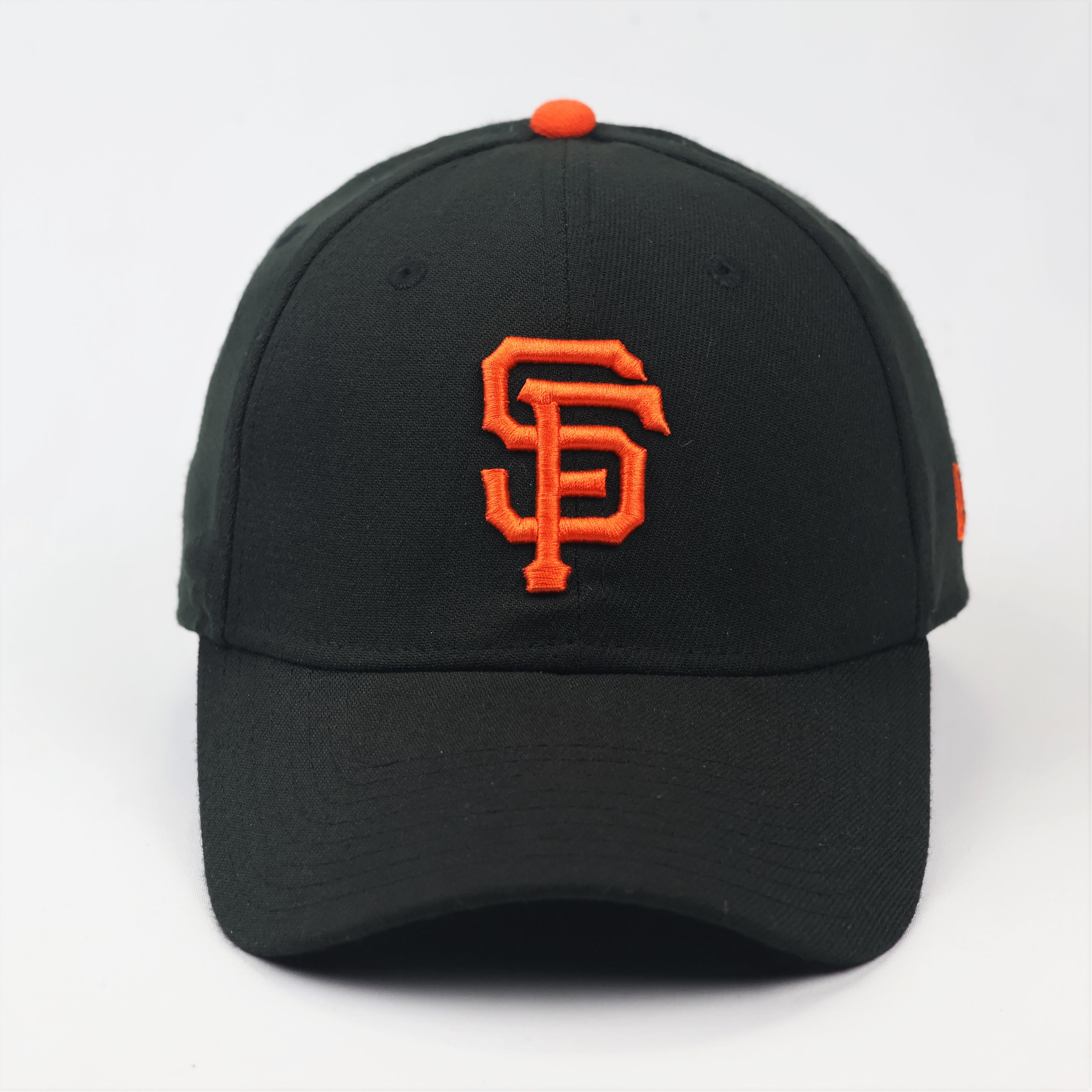 New Era San Francisco Giants Black 39THIRTY Thrifted Fitted Cap