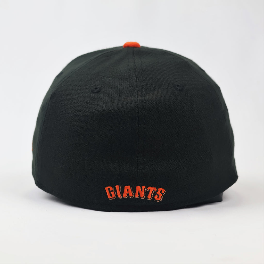 New Era San Francisco Giants Black 39THIRTY Thrifted Fitted Cap