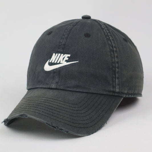 Nike Heritage 86 Distressed Dad Cap - Faded Black