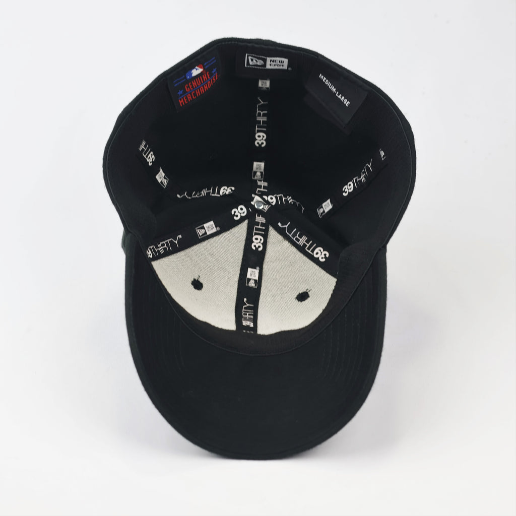 New Era San Francisco Giants Black 39THIRTY Thrifted Fitted Cap