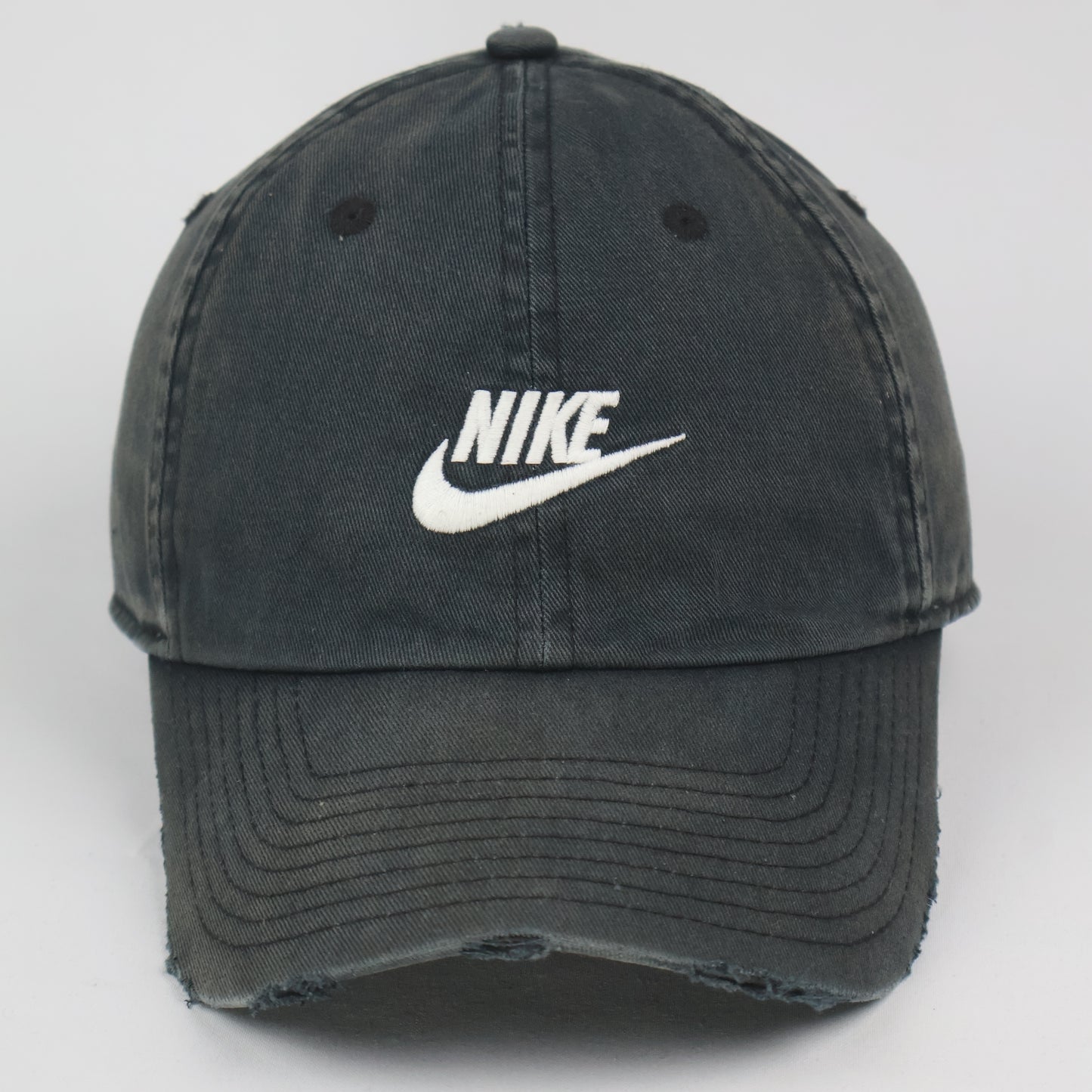 Nike Heritage 86 Distressed Dad Cap - Faded Black