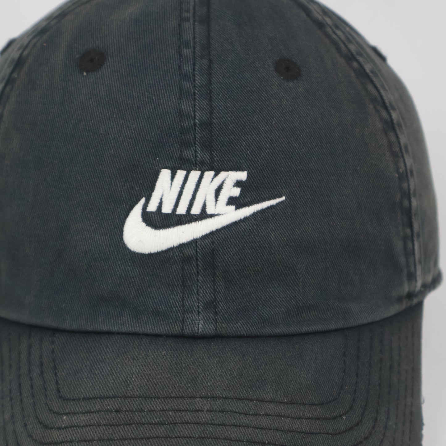 Nike Heritage 86 Distressed Dad Cap - Faded Black
