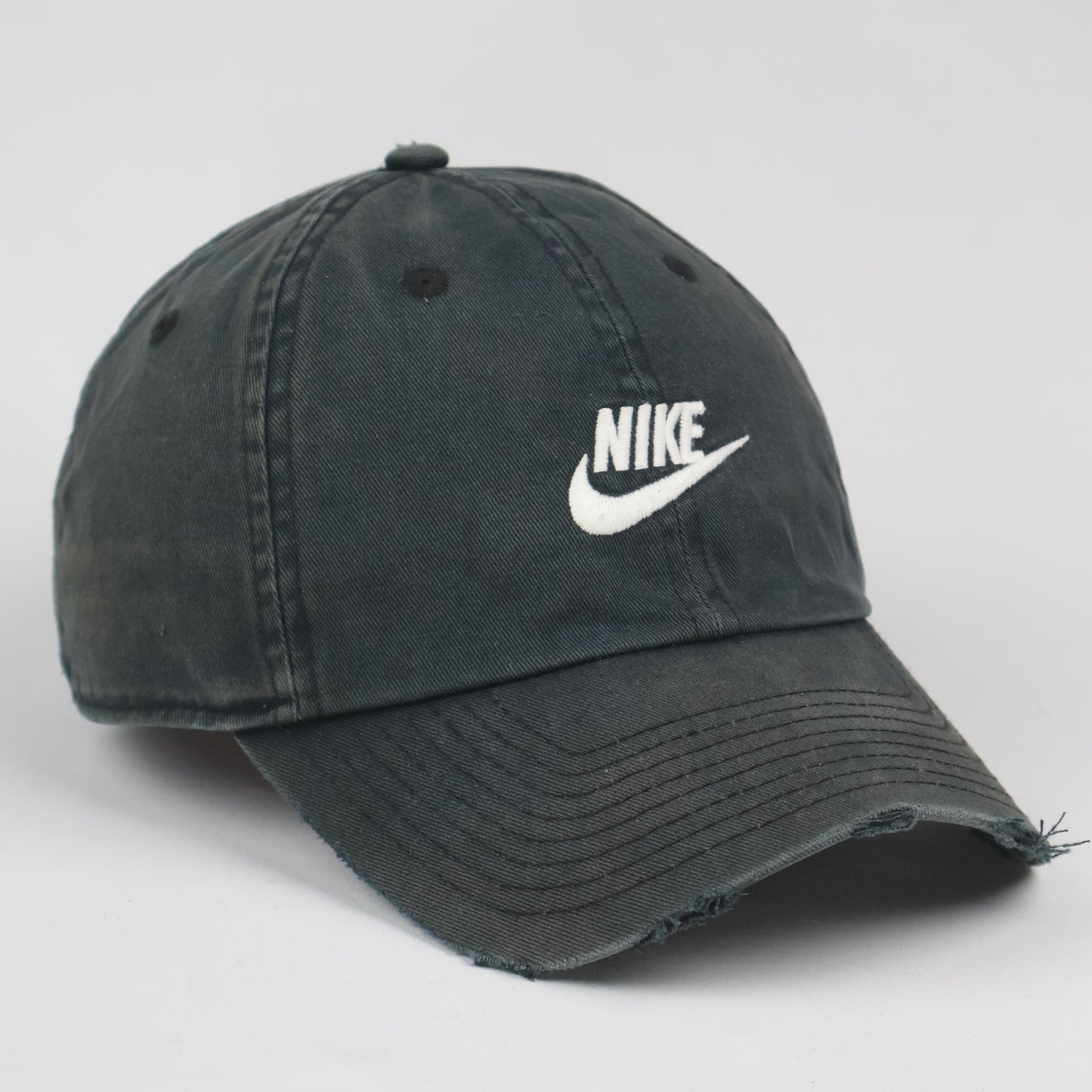 Nike Heritage 86 Distressed Dad Cap - Faded Black