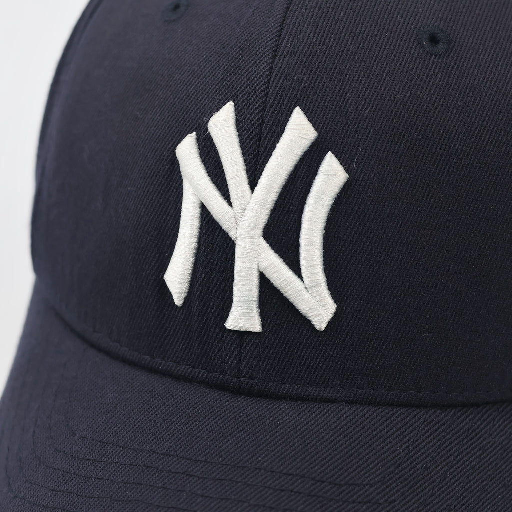 New York Yankees MLB Navy Blue Flexfit Thrifted Baseball Cap