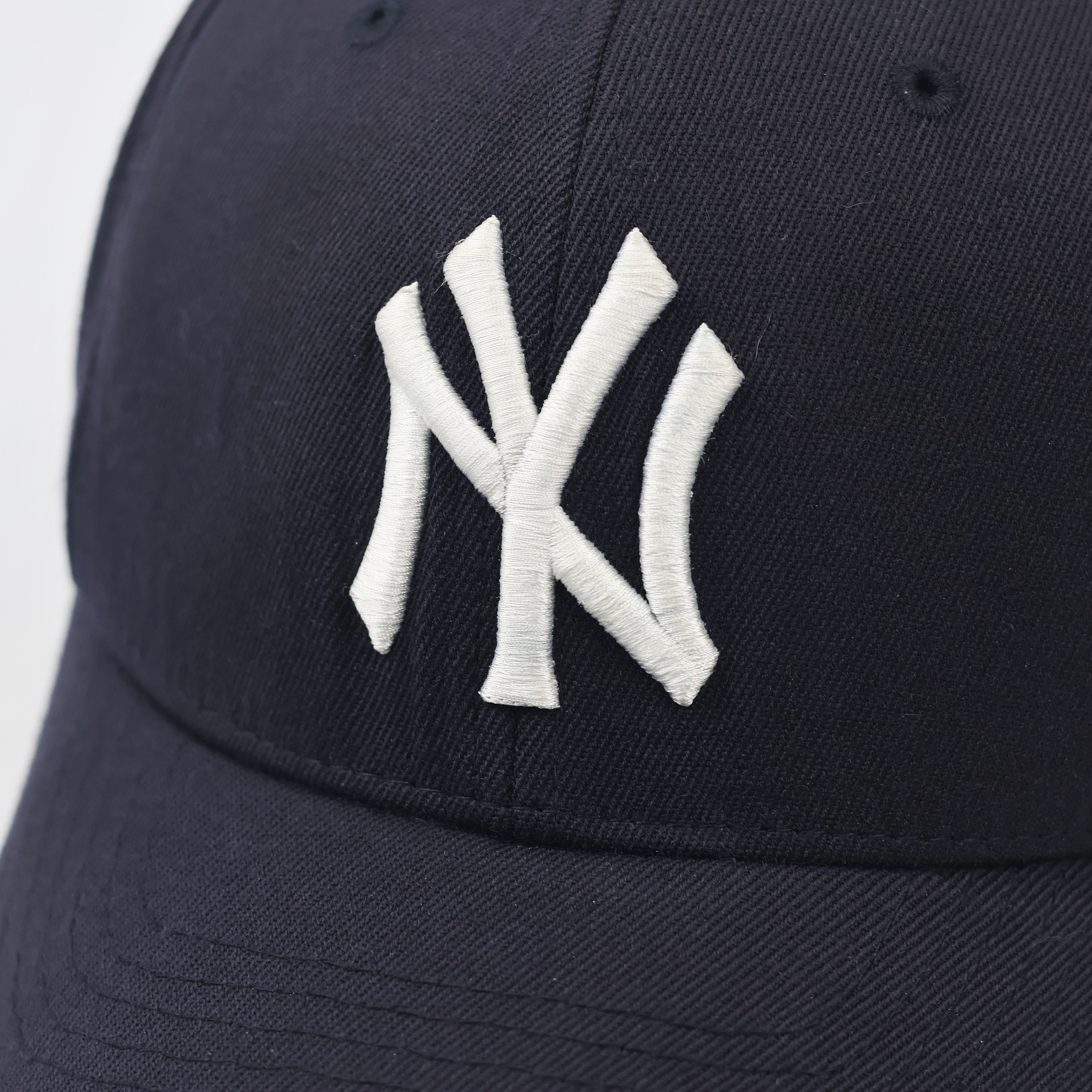 New York Yankees MLB Navy Blue Flexfit Thrifted Baseball Cap