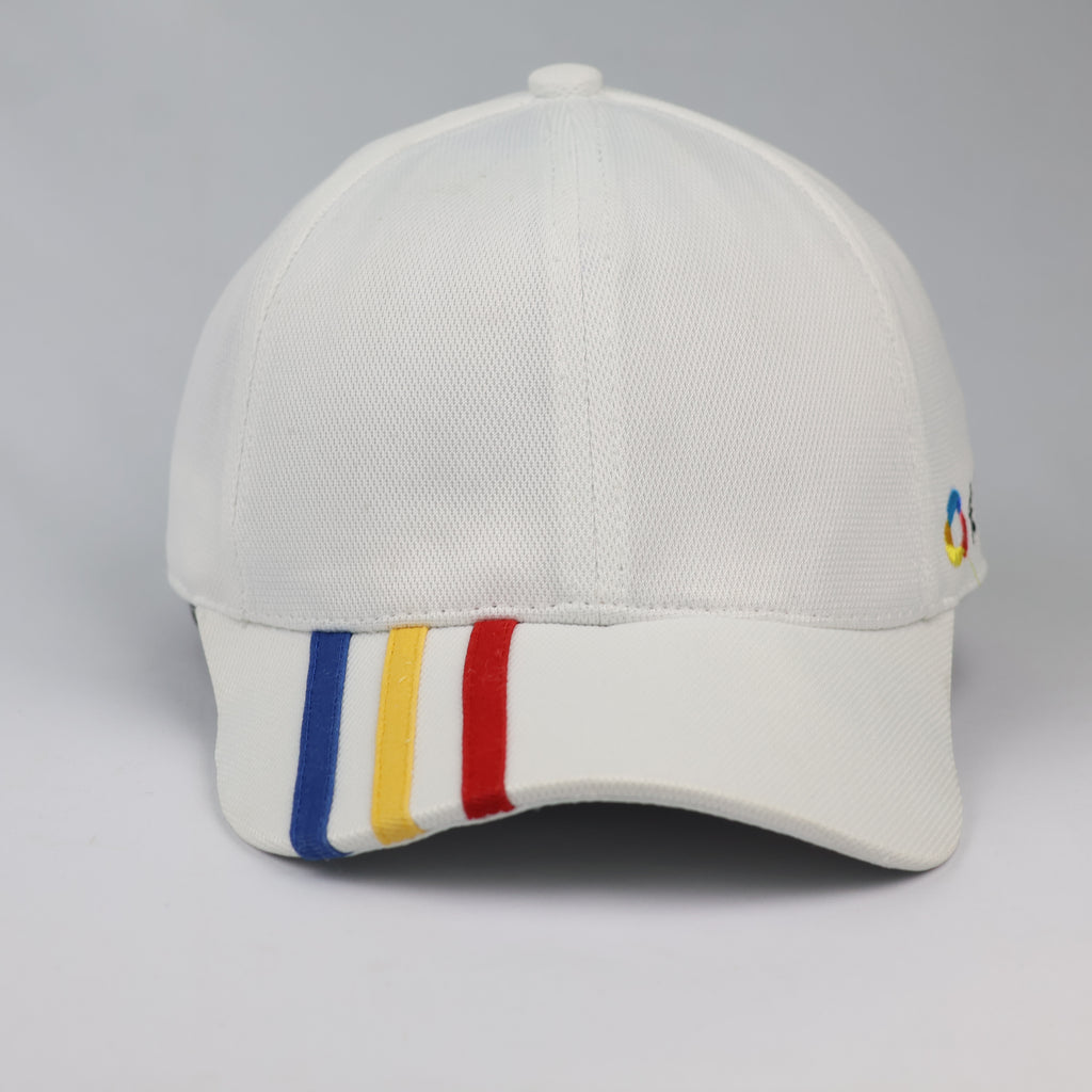 Thrifted Lightweight White Performance Running Cap (Size 56-58cm)