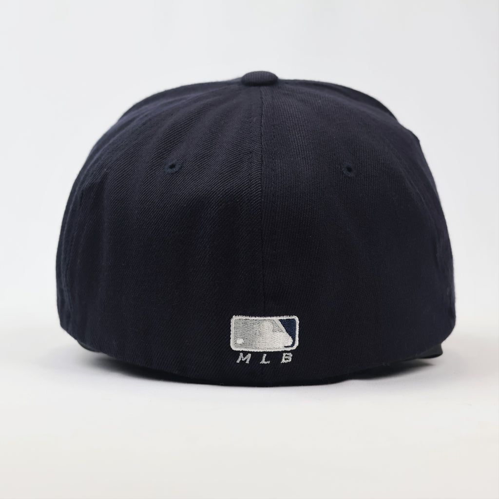 New York Yankees MLB Navy Blue Flexfit Thrifted Baseball Cap