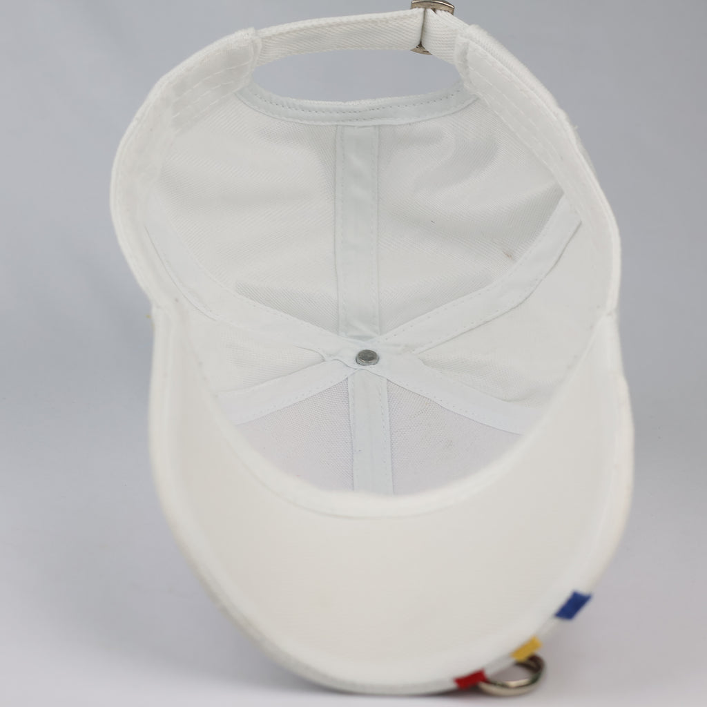 Thrifted Lightweight White Performance Running Cap (Size 56-58cm)