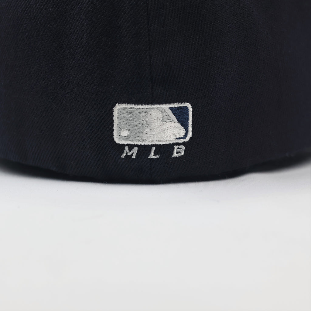 New York Yankees MLB Navy Blue Flexfit Thrifted Baseball Cap