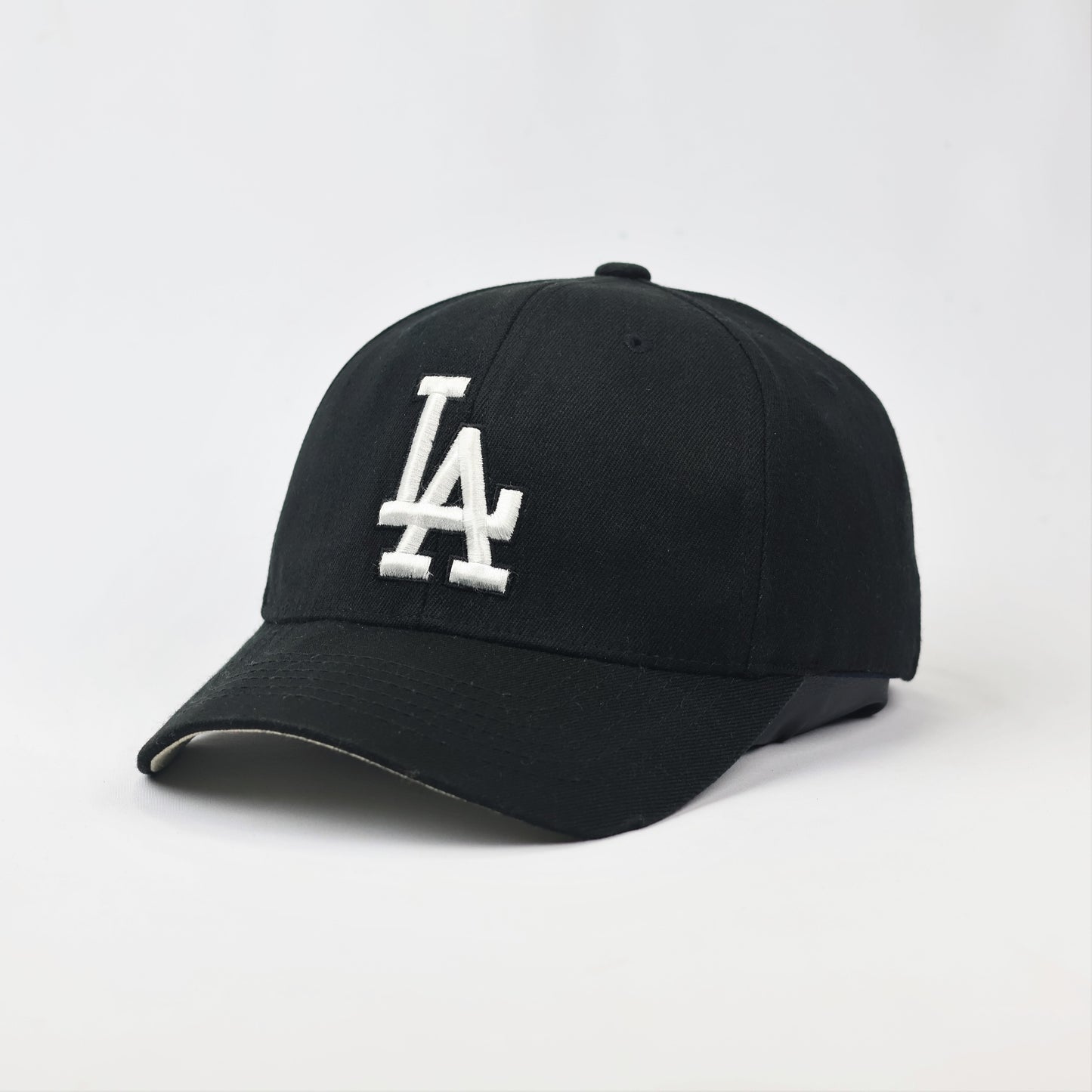 Vintage MLB Los Angeles Dodgers LA Thrifted Embroidered Cap - Black