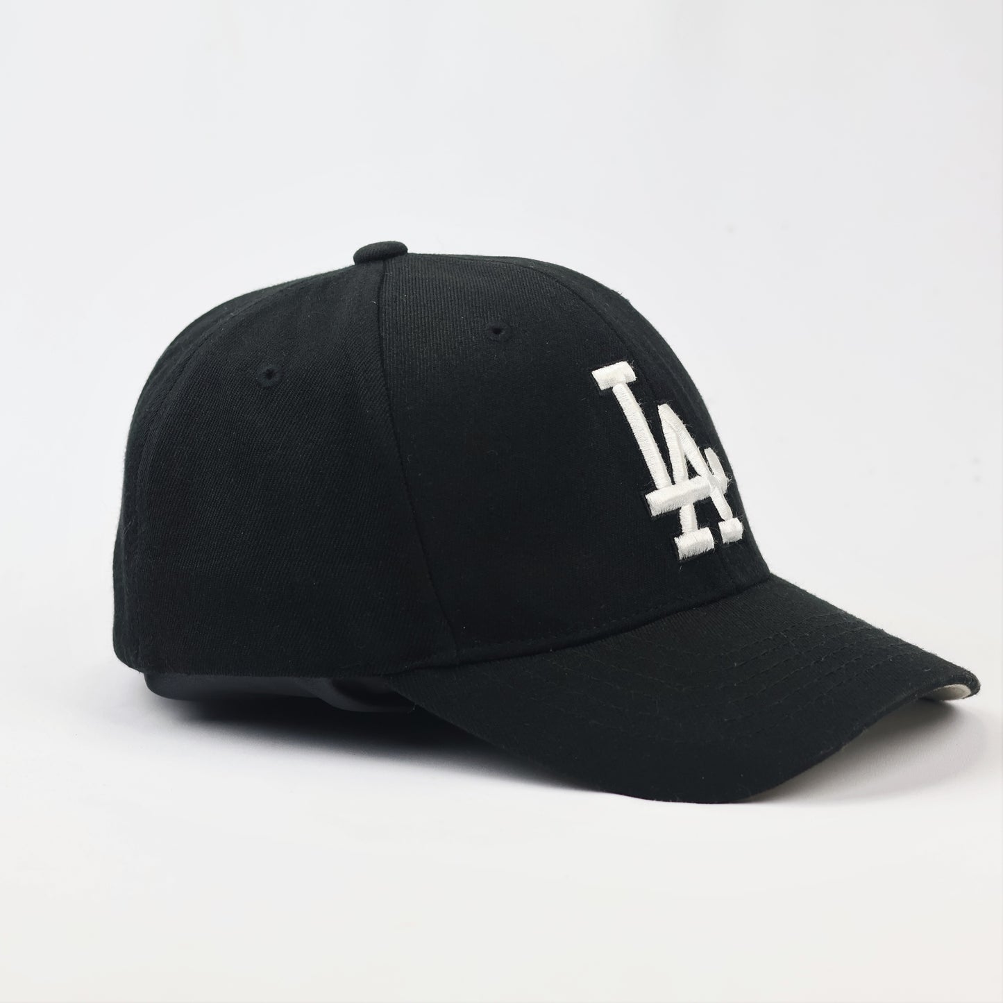 Vintage MLB Los Angeles Dodgers LA Thrifted Embroidered Cap - Black