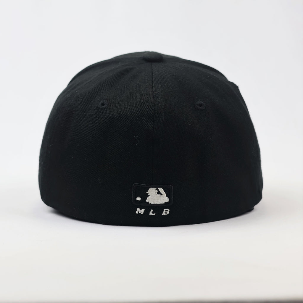Vintage MLB Los Angeles Dodgers LA Thrifted Embroidered Cap - Black