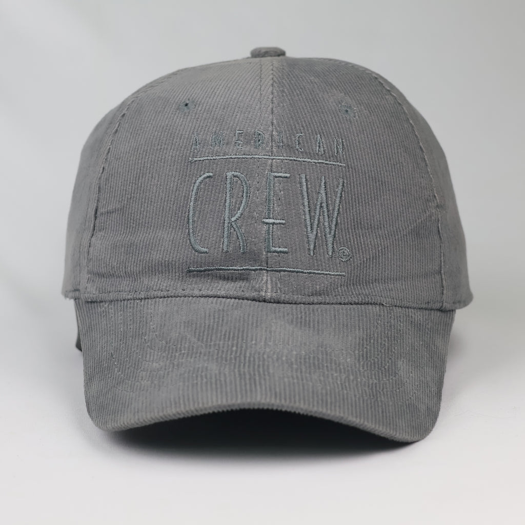 Retro American Crew Grey Corduroy Thrifted Hat