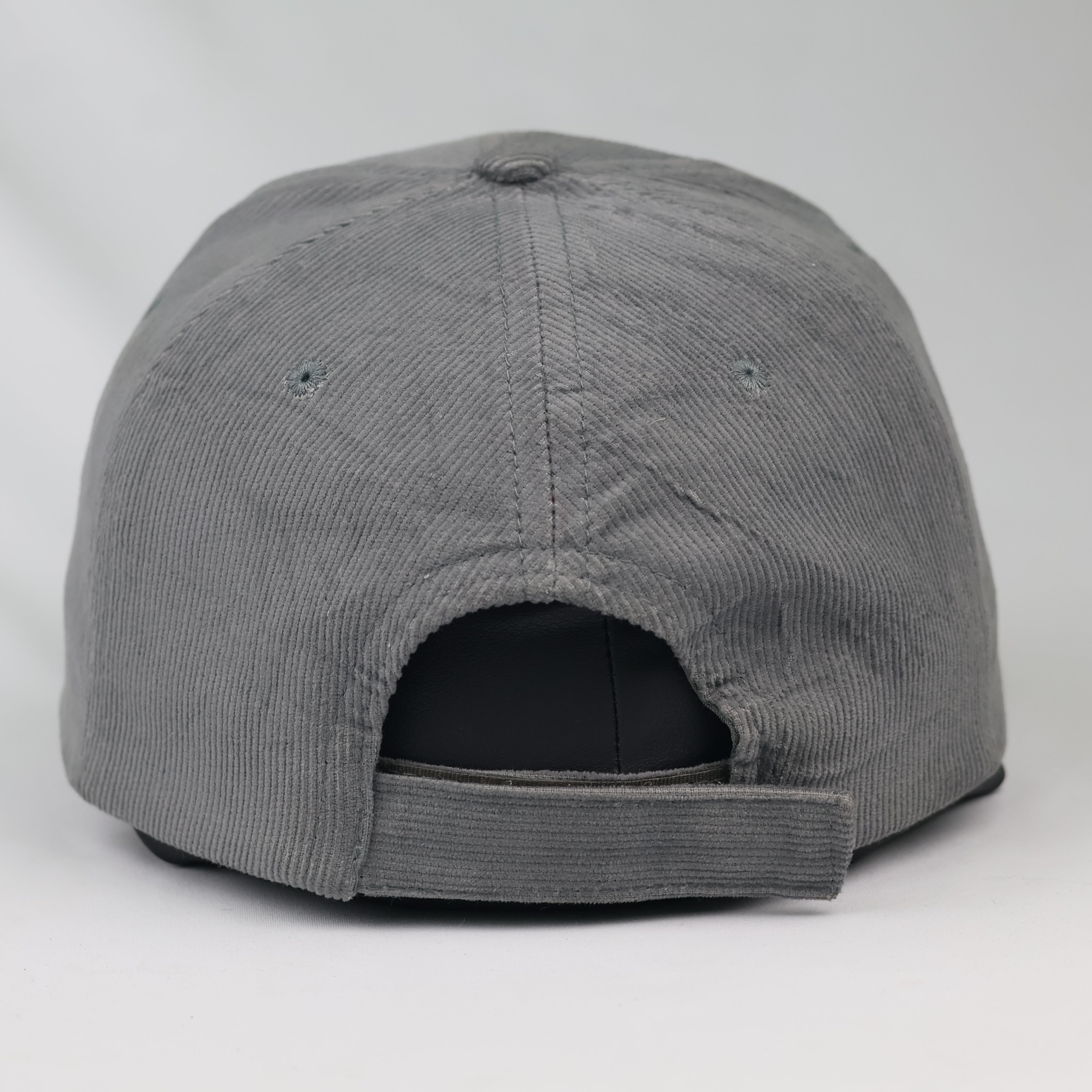 Retro American Crew Grey Corduroy Thrifted Hat