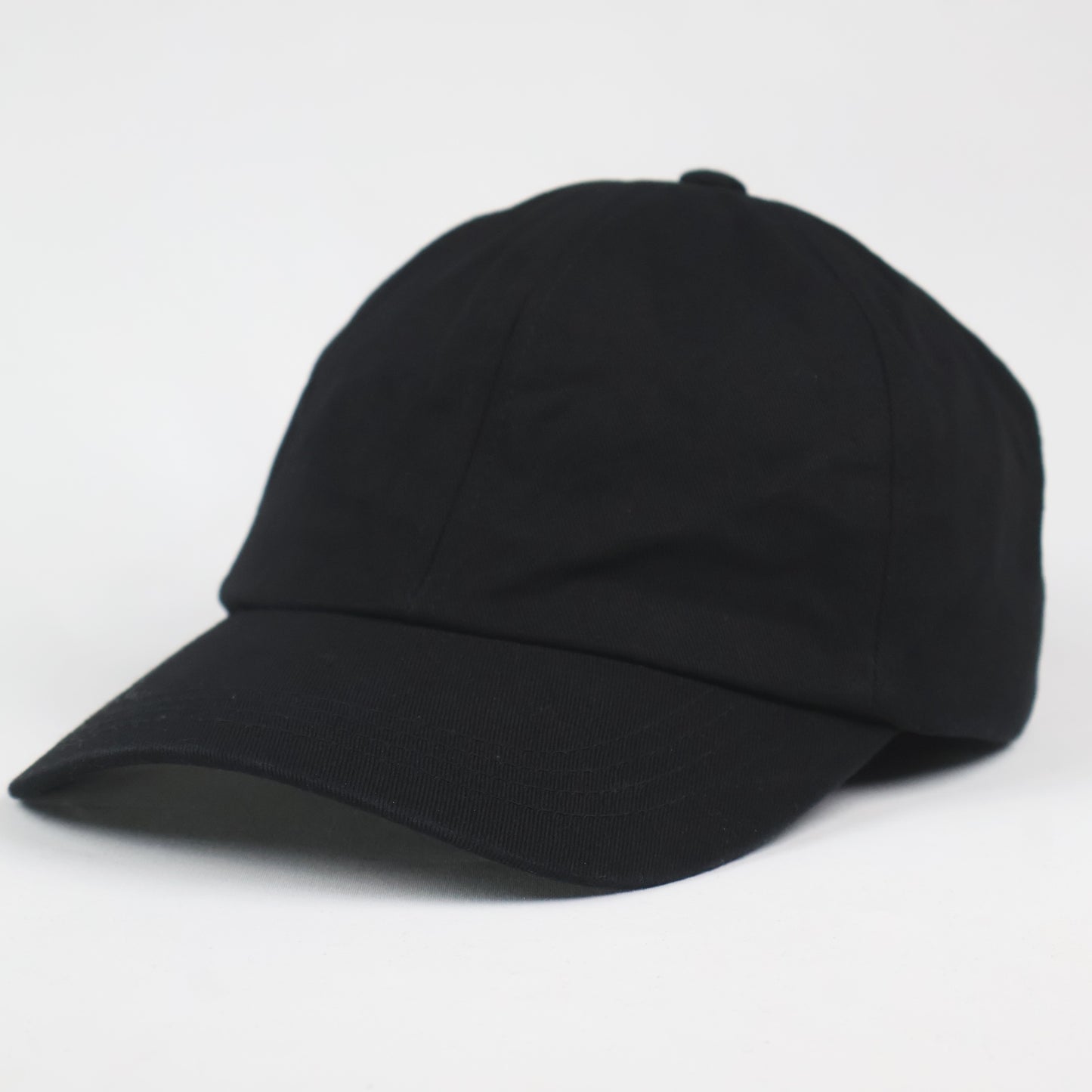 "musinsa standard" 100% Cotton Black Strapback Cap