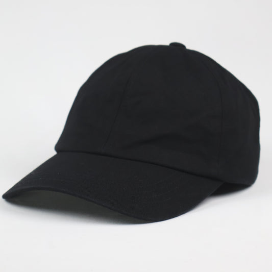 "musinsa standard" 100% Cotton Black Strapback Cap