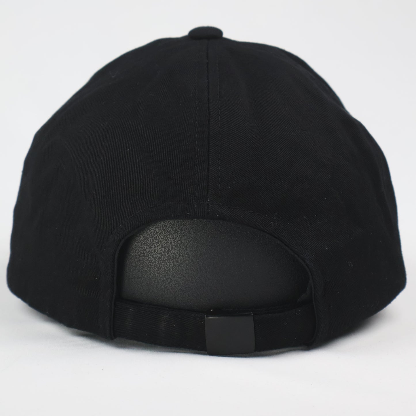 "musinsa standard" 100% Cotton Black Strapback Cap
