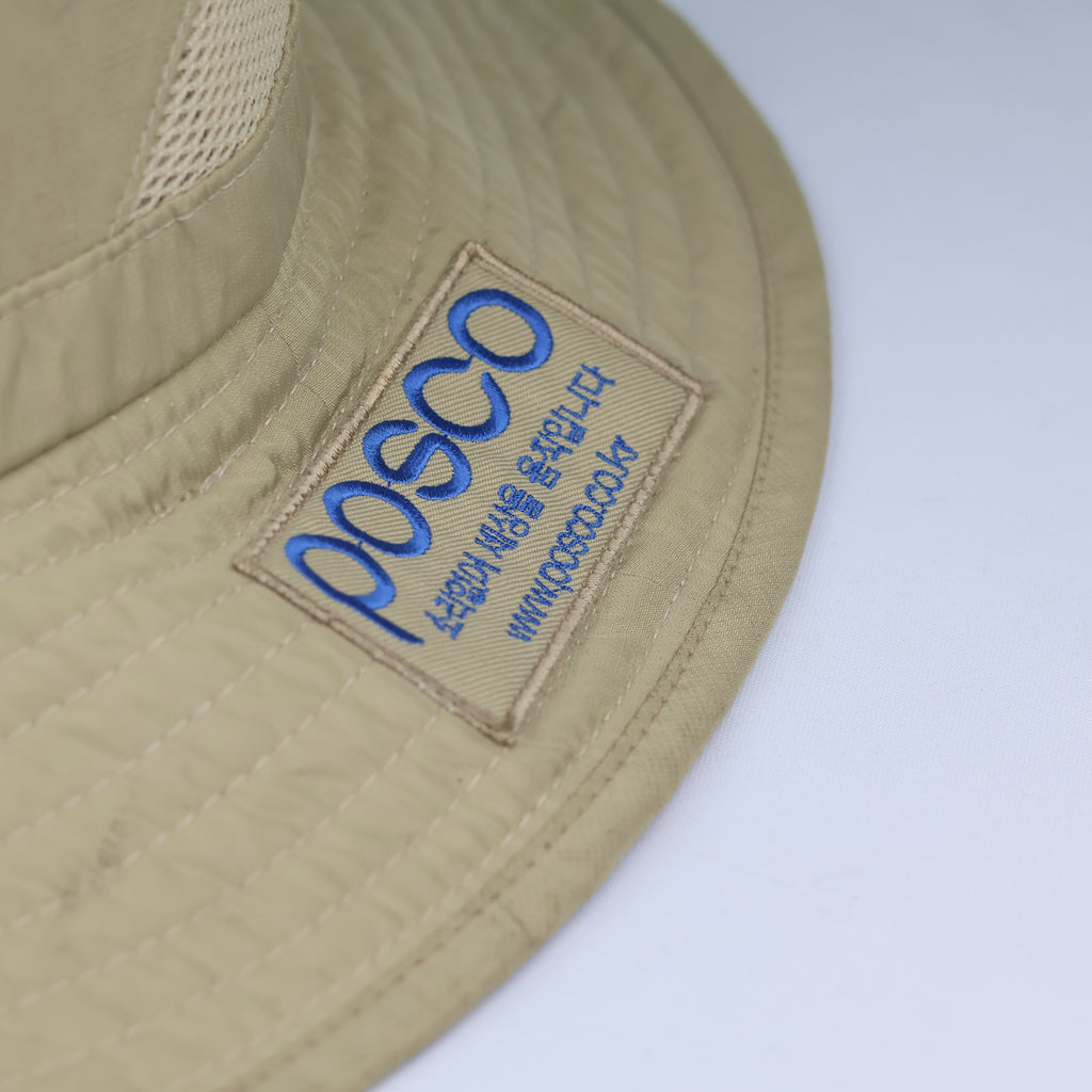 Thrifted Diadora Hiking Bucket Hat with Neck Cord