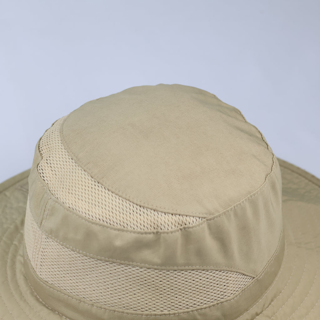 Thrifted Diadora Hiking Bucket Hat with Neck Cord