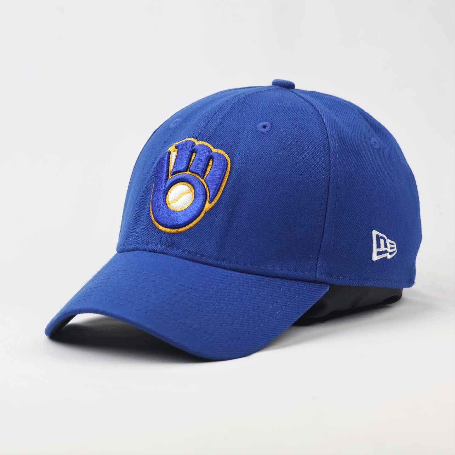New Era 39THIRTY Milwaukee Brewers MLB Stretch Fit Thrifted Cap - Blue Extra Large