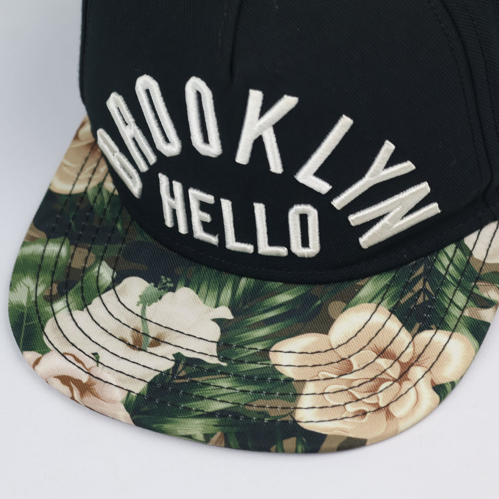 Cayler & Sons Black Brooklyn Snapback Thrifted Hat