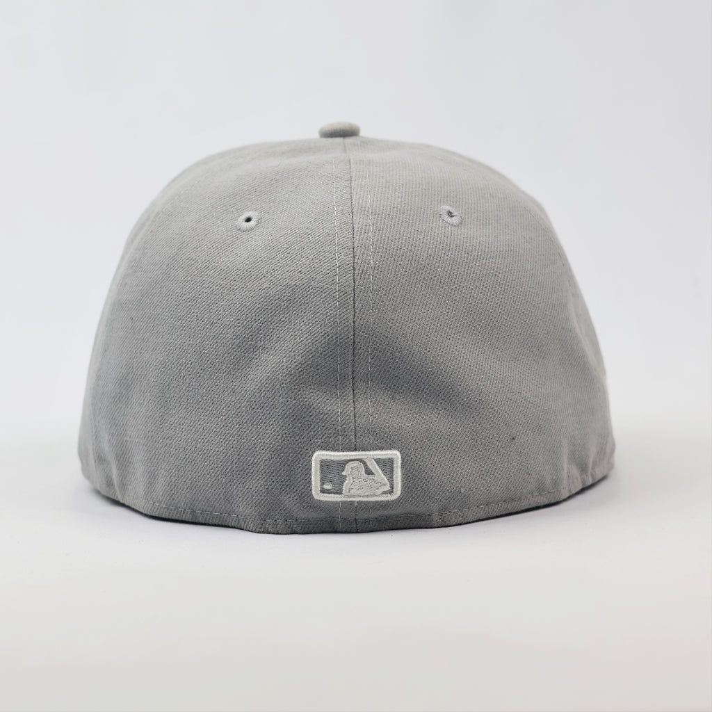 Vintage Miami Marlins MLB Fitted Cap | Grey New Era 59FIFTY | Size 7 3/8