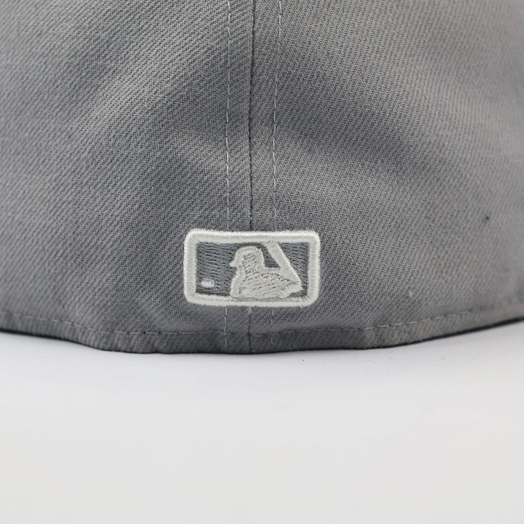 Vintage Miami Marlins MLB Fitted Cap | Grey New Era 59FIFTY | Size 7 3/8