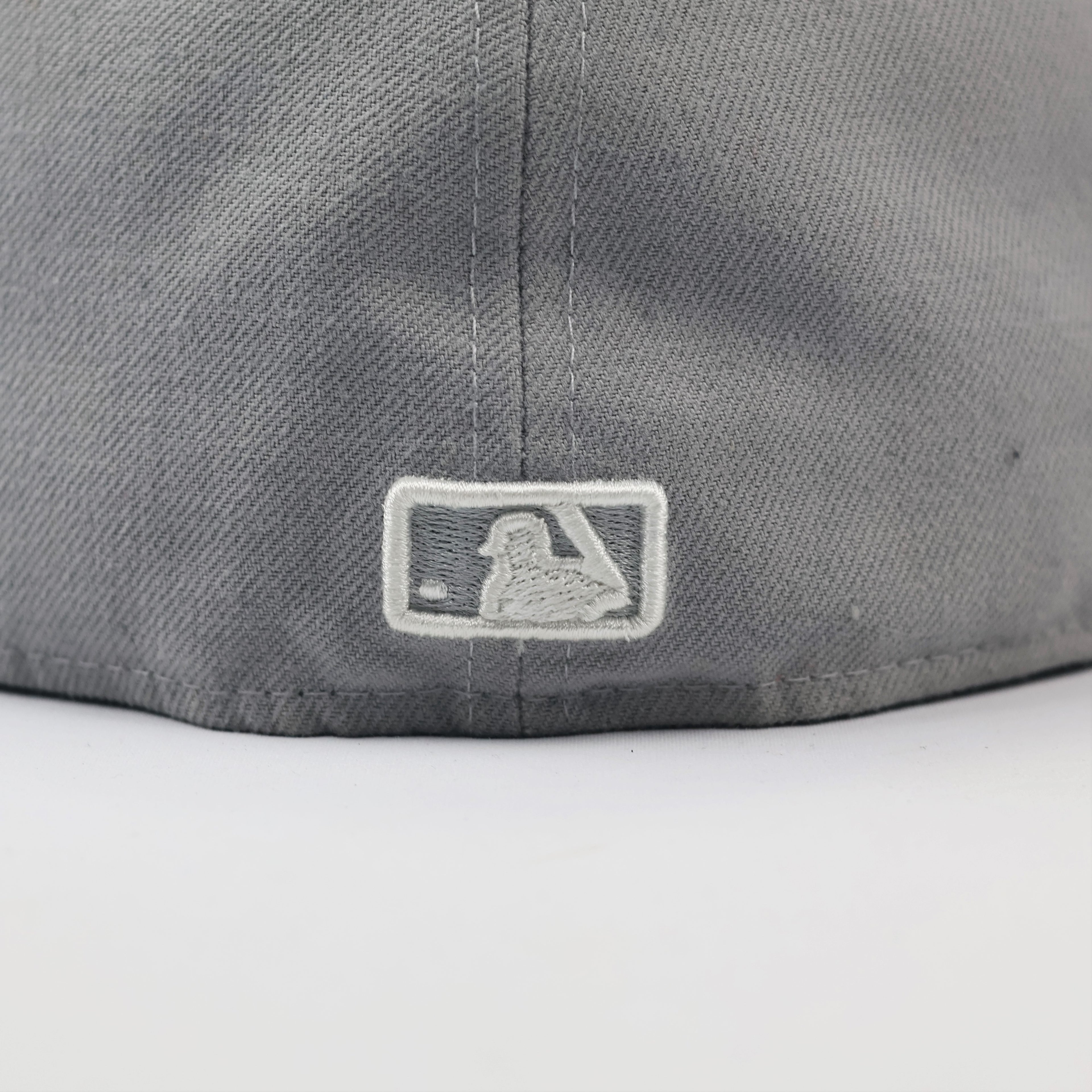 Vintage Miami Marlins MLB Fitted Cap | Grey New Era 59FIFTY | Size 7 3/8