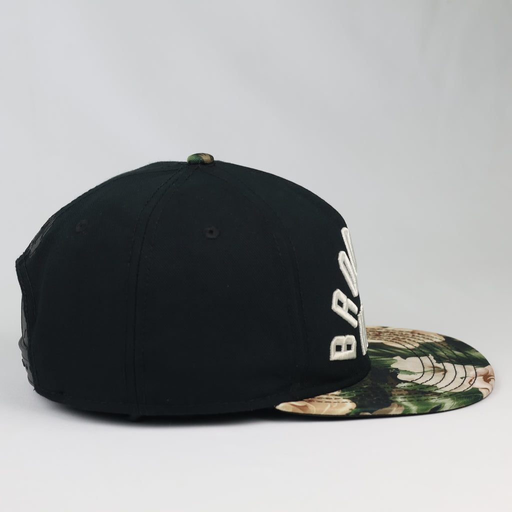 Cayler & Sons Black Brooklyn Snapback Thrifted Hat