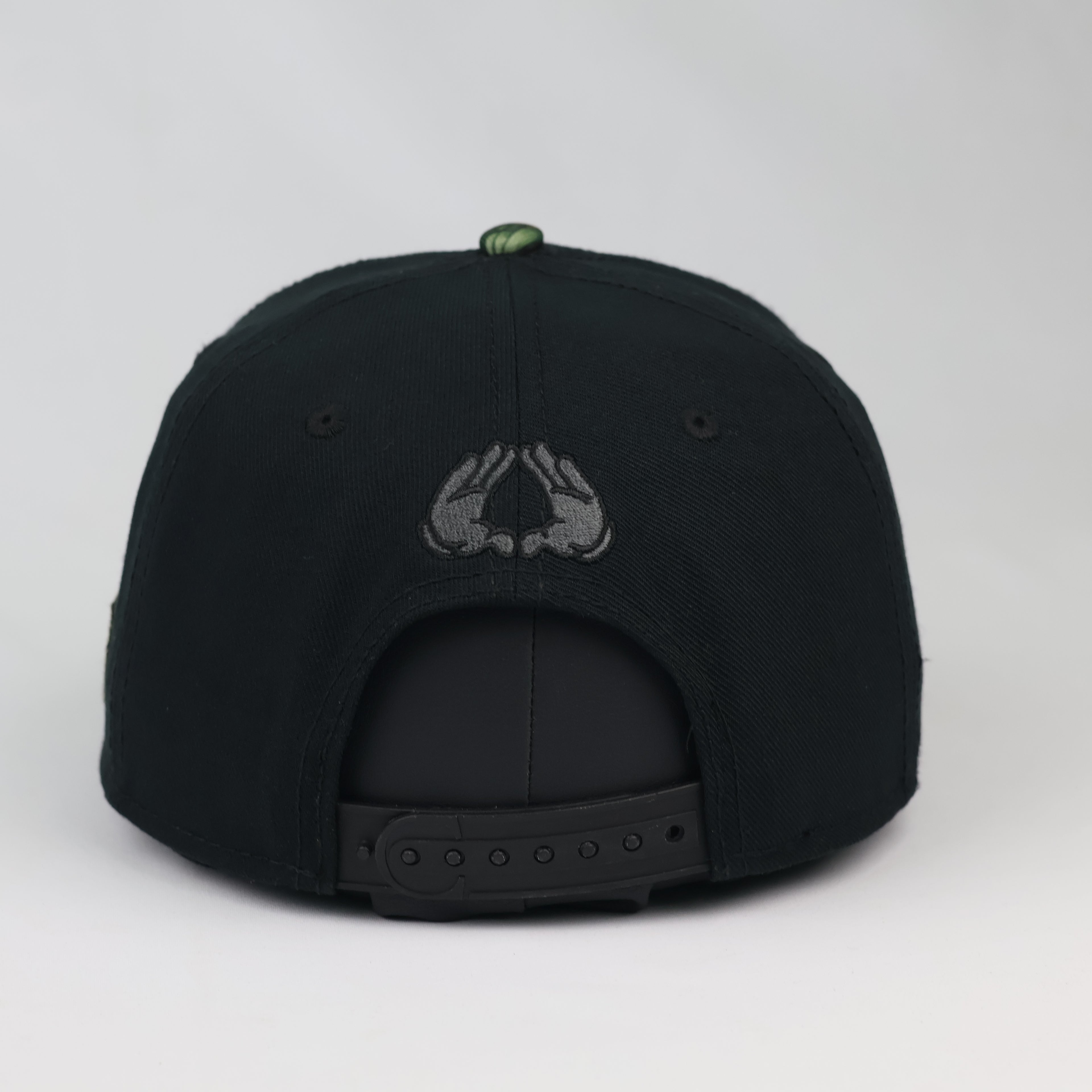 Cayler & Sons Black Brooklyn Snapback Thrifted Hat
