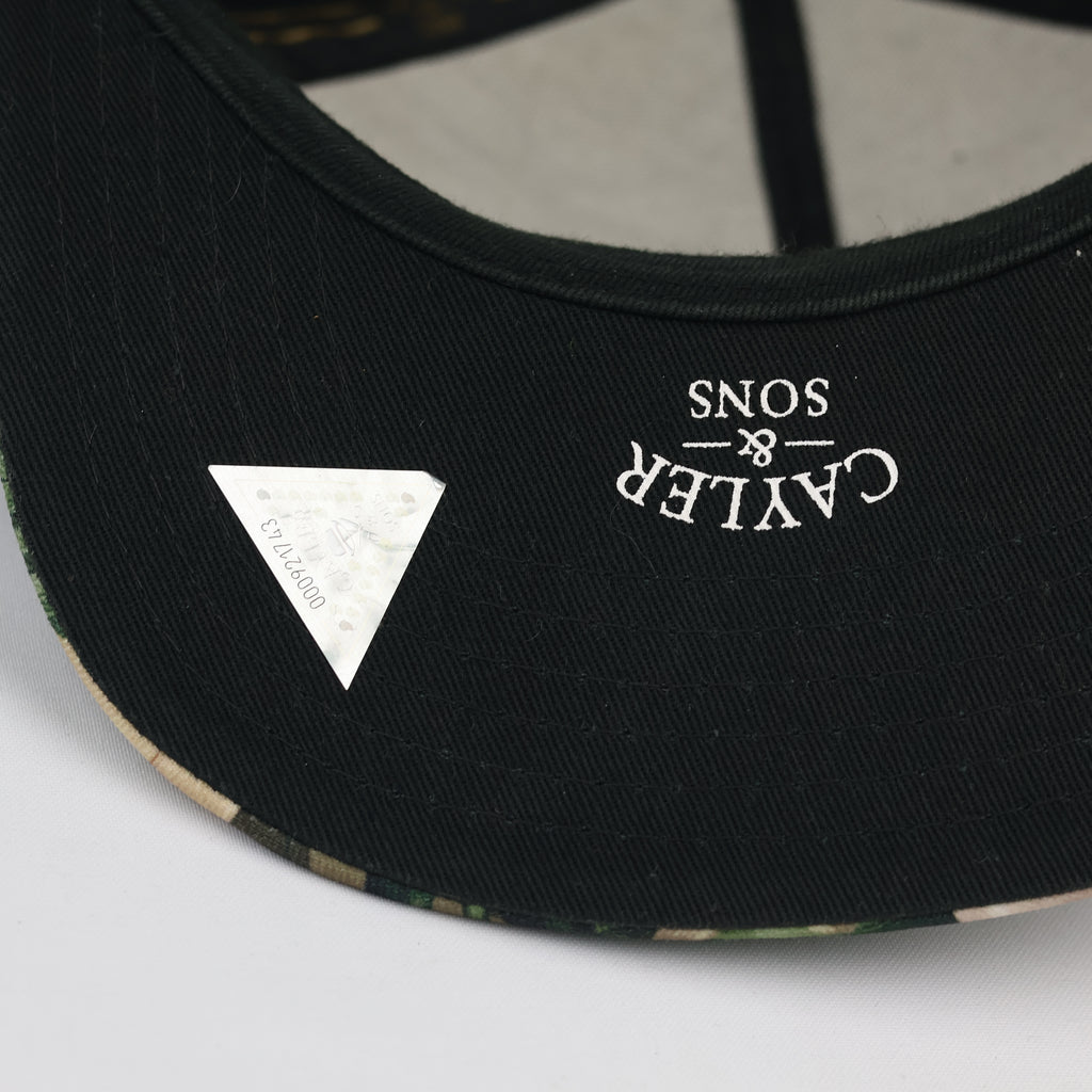Cayler & Sons Black Brooklyn Snapback Thrifted Hat