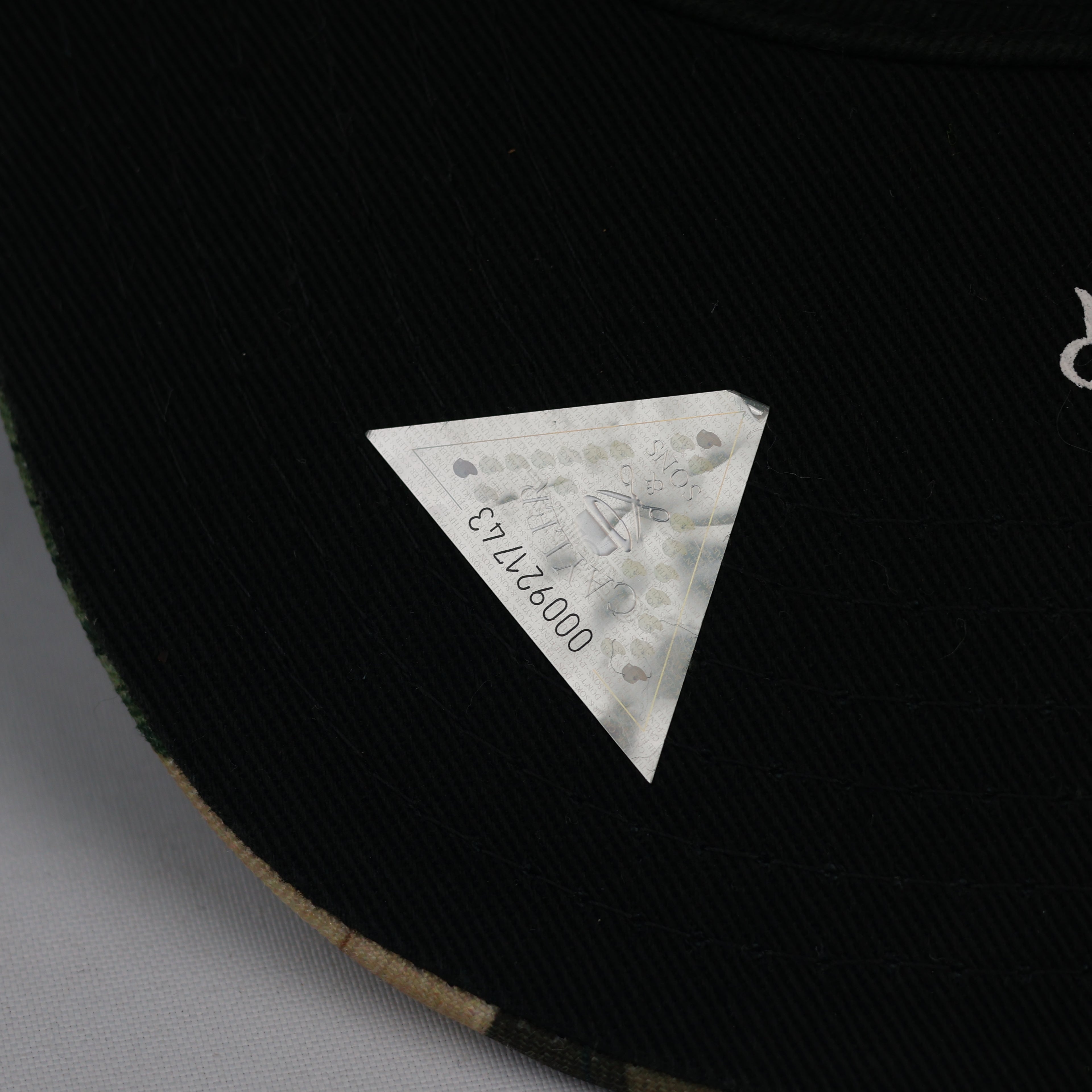 Cayler & Sons Black Brooklyn Snapback Thrifted Hat