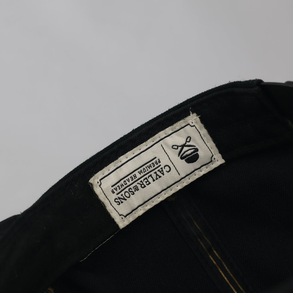 Cayler & Sons Black Brooklyn Snapback Thrifted Hat