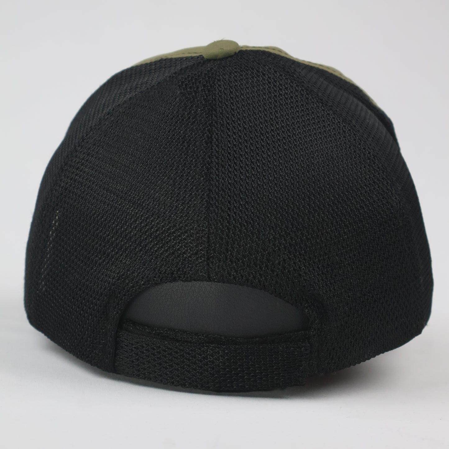 "Polo Njum 1966 Club" Mesh Panel Cap - Olive/Black