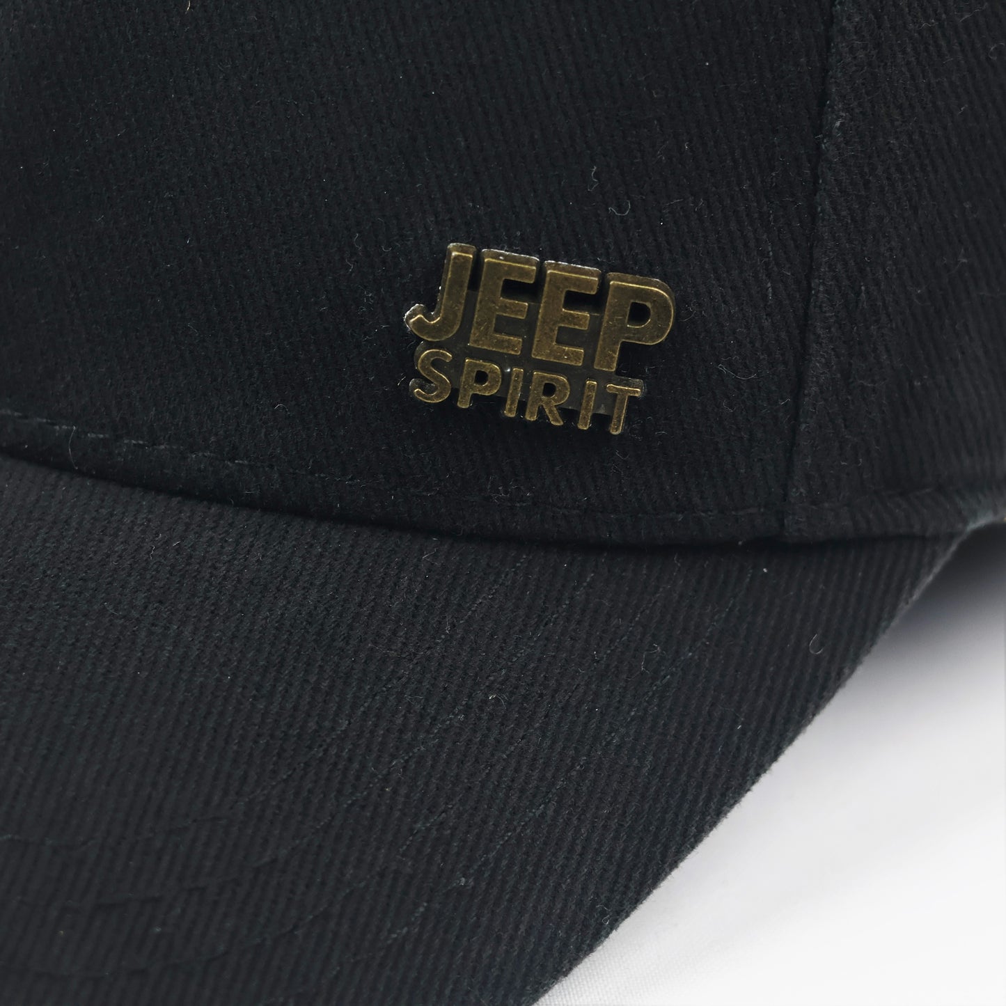 Jeep Spirit Vintage Black Thrifted Baseball Cap - 100% Cotton