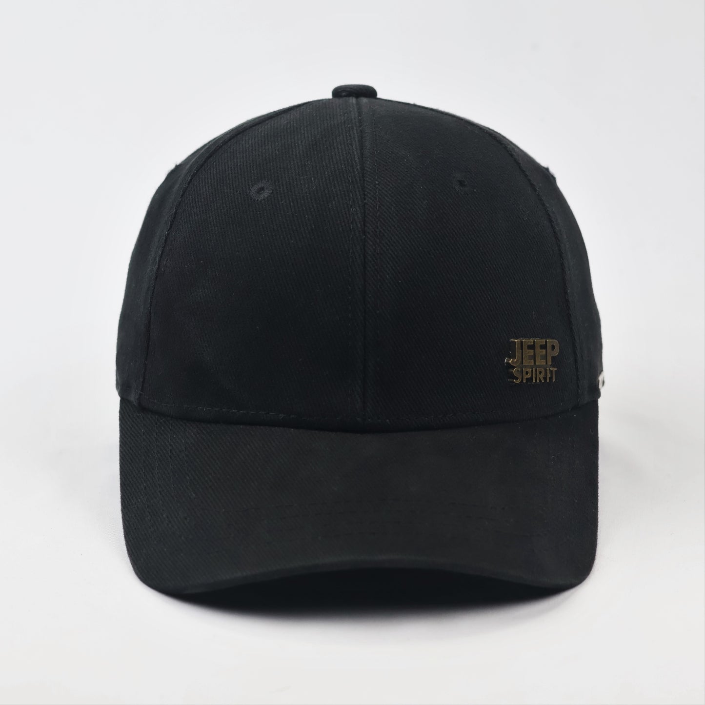 Jeep Spirit Vintage Black Thrifted Baseball Cap - 100% Cotton