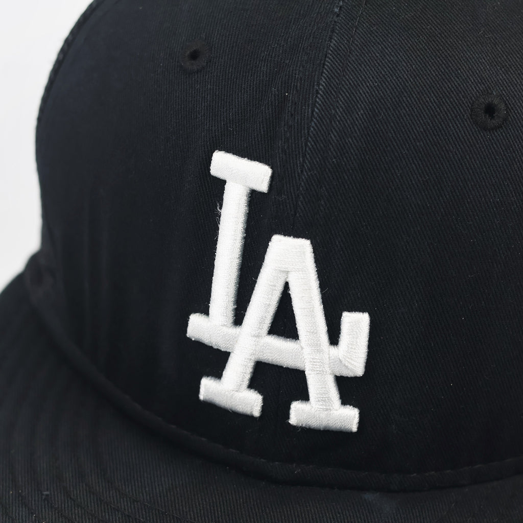 New Era 9FIFTY Los Angeles Dodgers Trucker Thrifted Hat - Black