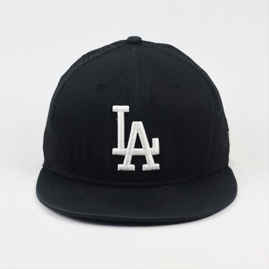 New Era 9FIFTY Los Angeles Dodgers Trucker Thrifted Hat - Black