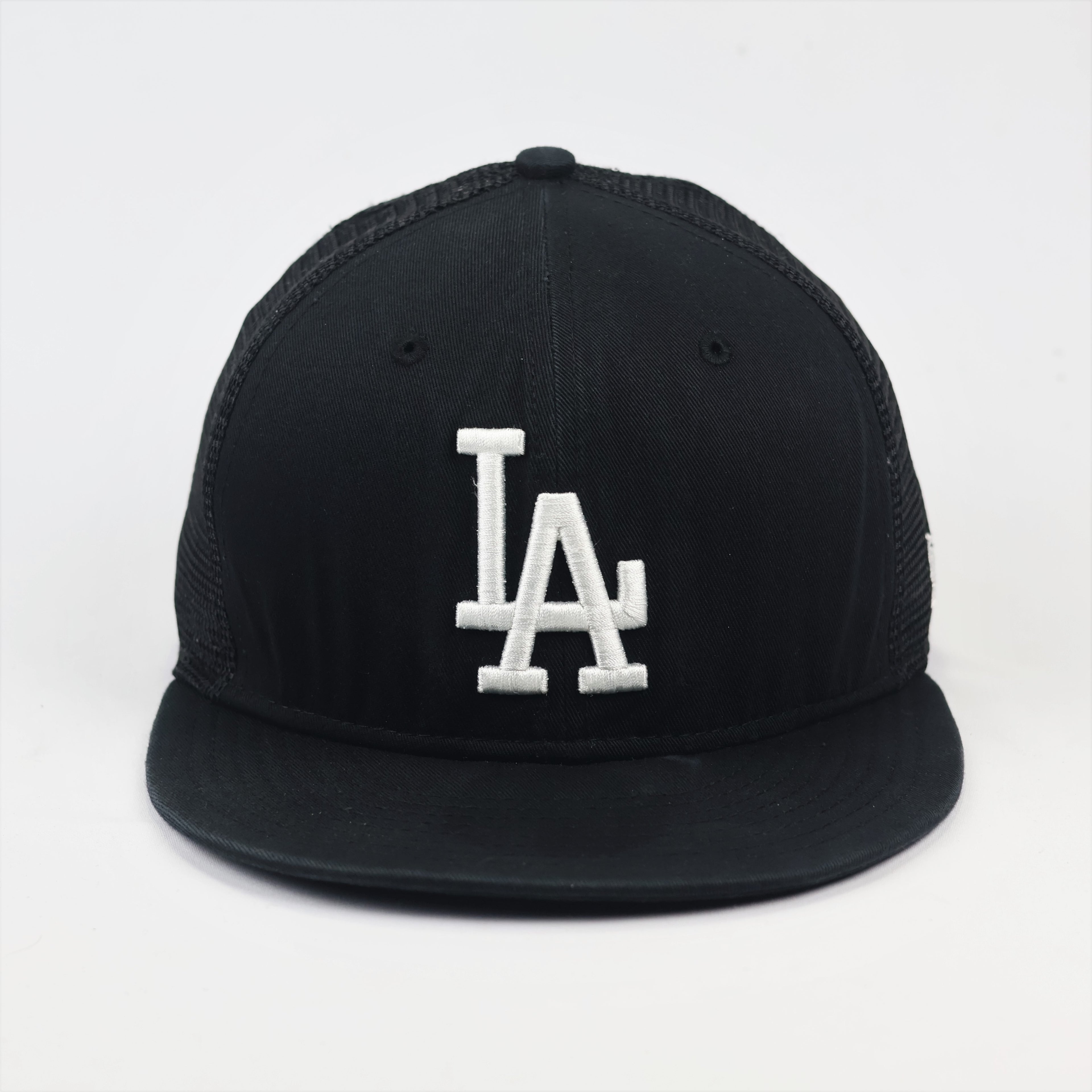 New Era 9FIFTY Los Angeles Dodgers Trucker Thrifted Hat - Black