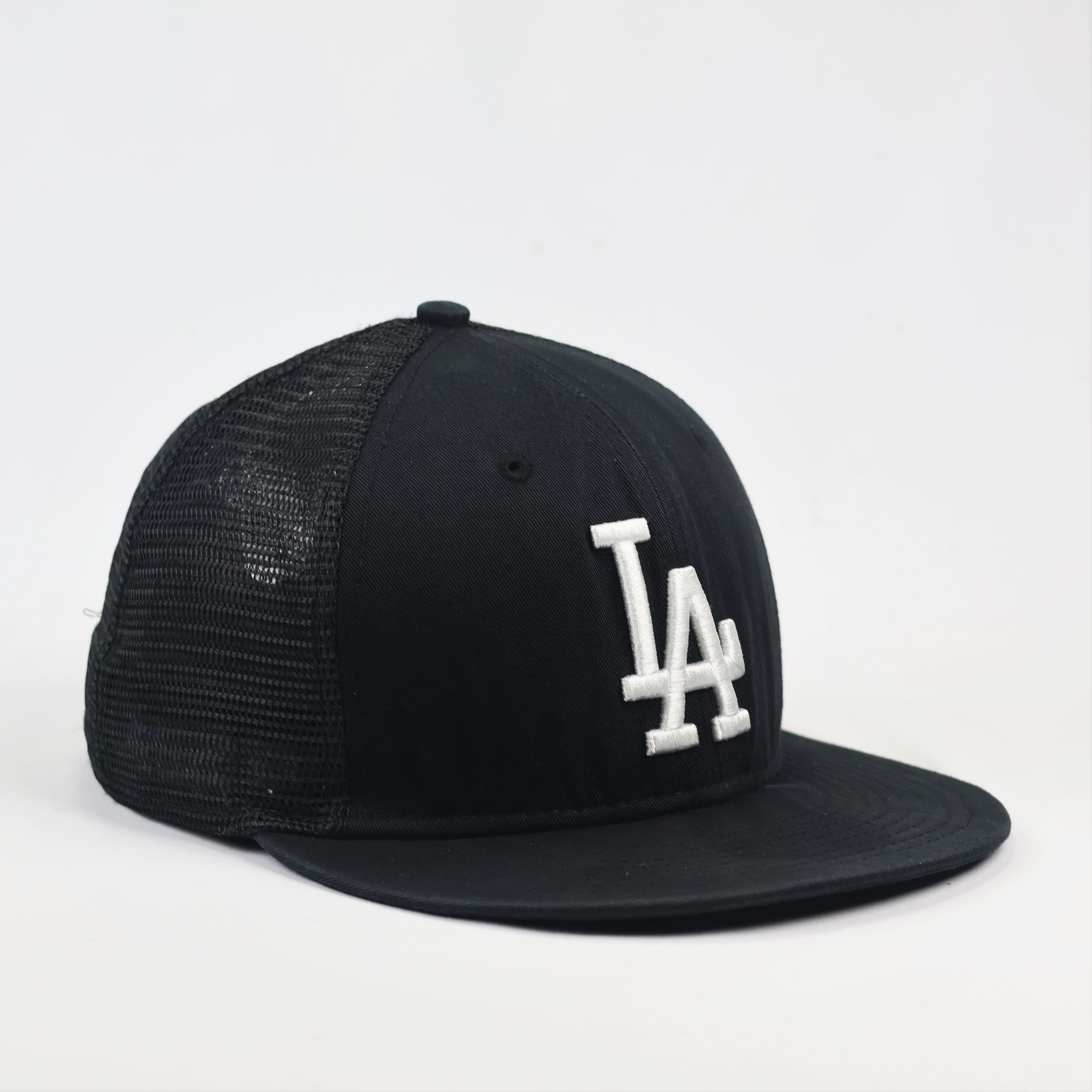 New Era 9FIFTY Los Angeles Dodgers Trucker Thrifted Hat - Black