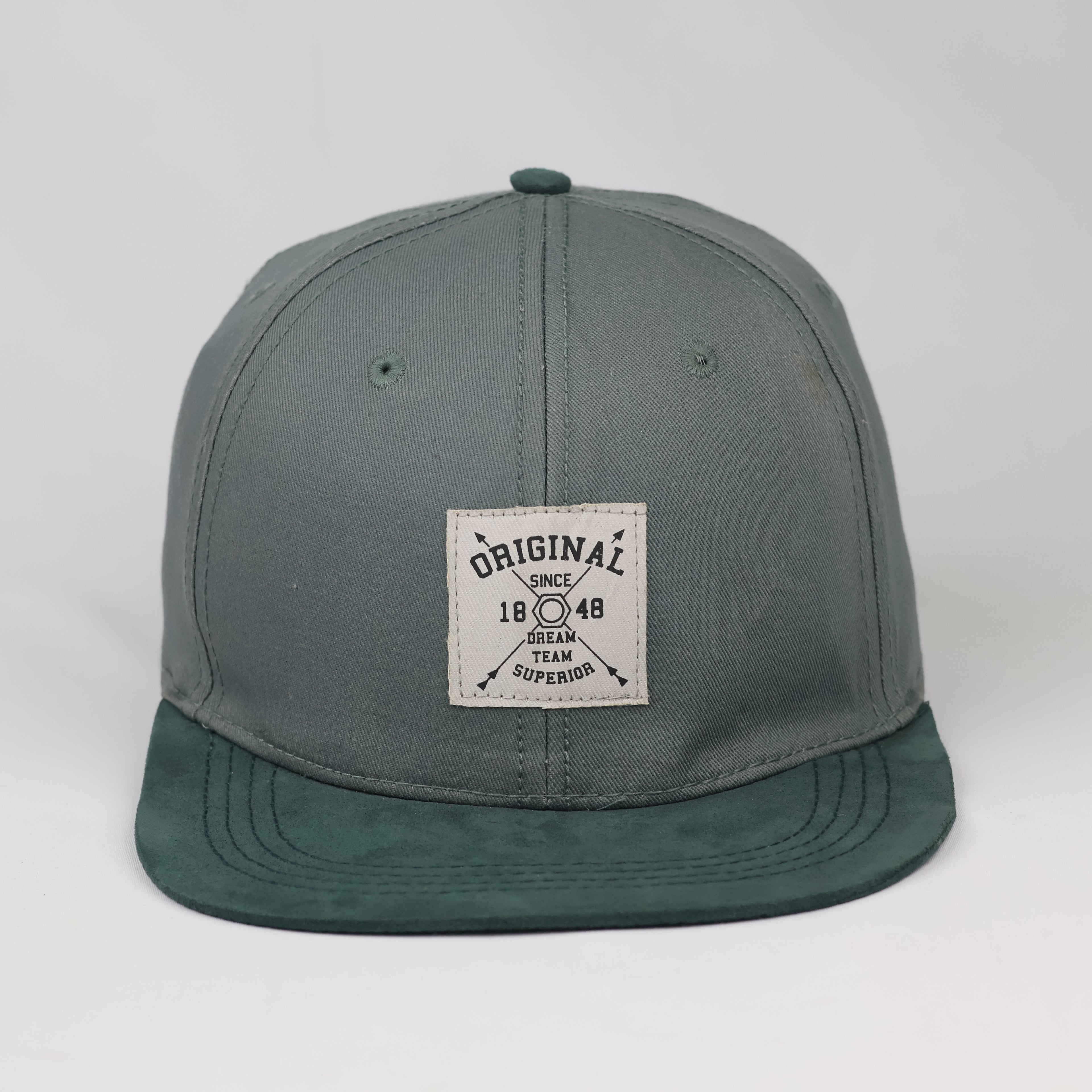 Thrifted Kiabi Original 1848 Suede Brim Team Cap